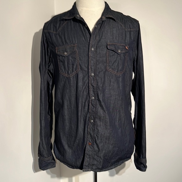 Diesal western cut denim shirt XXL - Picture 1 of 3